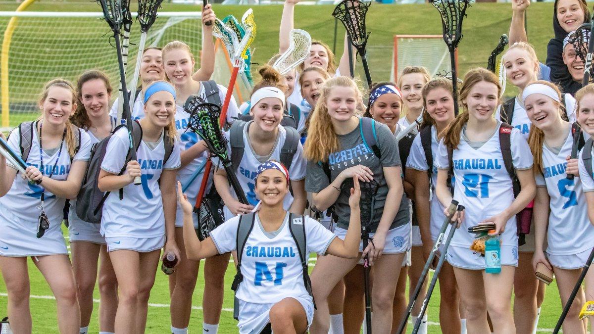 Jefferson girls lacrosse team